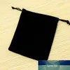 50pcs 10x16cm (3.93"x6.29") Sacchetti di Velluto Nero Sacchetti con Coulisse Natale San Valentino Jewerly Bracciale Collana Sacchetti Regalo