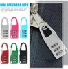 3 Mini Dial Digit lock Number Code Password Combination Padlock Security Travel Safe Lock for Padlock Luggage Lock of Gym Free DHL