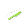 For Bread Lettuce Kitchen Knife Kids Chef Cooking Fruit Knives Plastic Safe Children Paring Knives Sawtooth Cutter ZC3344