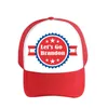 Brandon Red Baseball Cap 돔 인쇄 태양 코튼 모자 봄 여름 가을 겨울 모자 ZZF13466