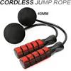 1 par kreativt ropelöst justerbart hopprep viktat trådlöst hopprep inomhus Gym Bodybuilding Training Fitness Equipment2568
