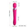 360 Rotating Heating Double Vibrator for women clitoris stimulator G Spot Vagina Big dildo Female sexy toys adult