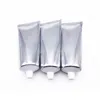 24pcs 100g ABL tubo vuoto d'argento di alluminio di plastica con tappo a vite cosmetici lozione contenitore Shampoo bottiglia da 100 ml