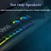 Game Bluetooth Speaker Computer Soundbar LED Wireless 3D Stereo Music Centre Subwoofer Home Theatre Clock Loudspeaker 3600mAh TF