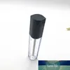 New Arrival 7 ml Puste Lip Gloss Tubes Rhombus Czarna pokrywa Wyczyść Lip Glaze Tube Mini Próbki Fiolki DIY Lipstick Container