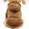 Hond kleding huisdier kleding voor kleine honden kleding warme jas puppy outfit grote hoodies chihuahua 451