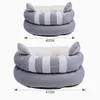 Chaud Pet Cat Dog Bed Coussin Kennel pour petits chiens de taille moyenne Chats d'hiver Lit pour animaux de compagnie Dog House Puppy Mat Taille ML Canapé-lit pour chien 201119