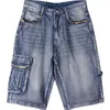 Summer Men Shorts Jeans Hip Hop Denim Board Shorts American Fashion Trousers Losse Baggy Cotton Mens Trouser Bottoms Big Size 462905087
