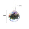 PRISMI CRIDULI CRIDALE 40 mm Crystal Prisms Suncatcher Crystals Crystals Accessori Pendants Accessori fai da te Ornament sospeso H Jllhjr