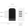 Lineshopping 3 chargeurs muraux USB 5 V 3.1A adaptateur LED adaptateur secteur pratique de voyage avec triple Ports USB pour téléphone portable