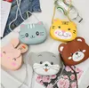 Kindertas 2020 Nieuwe Cute Cartoon Animal Children Cross-body Bag Westerse Stijl Kinderen Accessoires Tas Portemonnee Mini Cartoon Coin Portemonnees