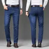 Hommes Jeans Coton Denim Pantalon Marque Classique Vêtements Salopette Pantalon Droit pour Hommes Noir Surdimensionné Grande Taille 35 40 42 44 220929