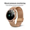 LIGE Ladies Smart Watch Mujeres Presión Arterial Monitor de Ritmo Cardíaco Fitness tracker Sport Smart Band Alarma reloj recordatorio Smartwatch 201116