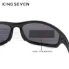 Solglasögon Kingseven män som kör polariserade nattvisionsglasögon Sun Glasess Brand Designer2363221