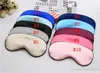 2021 Silk Sleep Rest Eye Mask eye shade cover Padded Shade Cover Double Sides Sleeping eye mask Travel Relax DHL