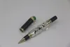 Jinhao Top Luxury Silver-Black Dragon Emponsment med Green Ball Roller Pen Stationery School Office Supplies for Gift Pen