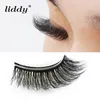 Lliddy självstick 3D-fransar med självhäftande band Lätt slitage Långt Crisscross Falska ögonfransar Fake Eyelashes Extensionsverktyg