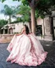 НОВЫЙ! 2022 от плеча шарикового платья Quinceanera платья бусины сладкие 16 платья вечеринка носят принцесса платья XV Años Vestidos de 15