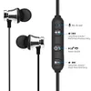 Noise Canceling wired Magnetic Earphones In-Ear earbuds Headsets MIC V5.0 Bluetooth Wireless Headphones for iP8 8s Max Samsung in Retail Box