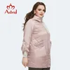 Astrid Bahar Yeni Varış Kadın Ceket Gevşek Giyim Giyim Yüksek Kalite Artı Boyutu Orta Uzunlukta Moda Ceket AM-8612 201103
