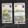 Ny falska pengar sedlar 10 20 50 100 200 US Dollar Euro REALISTIC Toy Bar Props Copy Currency Movie Money Fauxbillets5824459XBVS