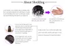 Djupa våg peruker spetsar mänskliga hår peruker för svarta kvinnor långt svart lockigt hår gluless brasilianska remy lockigt mänskligt hår peruk7053444