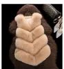 Plus Size S-10XL High Quality Women's Fur Vest 2021 From Polar Warm Fashion Wild Ves Coat Faux Fur1