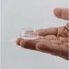 100 x 2G di piccole dimensioni da viaggio crema vasetto bottiglie trucco nail art cosmetico contenitore di plastica vuoto campione display vaso di latta storageshipping