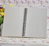 Soft Cover Notebook Journal puste notatniki Diary Notebook Planer z bezczelnym papierem dla podróżników Uczni