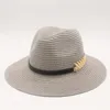 Cappelli a tesa larga Cappello da sole floreale elegante con nastro lungo Cappello estivo in feltro di paglia Jazz Floppy Bobo Sunbonnet Beach Fedora1232r