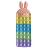 Amerikaanse voorraad 20cm Fidget School Potlood Case Toy Push Zip Messenger Handtas Pendant Bag Pack Kinderen Anti Stress Game Xu