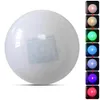 8,5 cm Färgglad missfärgning Solljus Energi Float Lamp Ball LED Upplyst Pool Yard Damm Trädgård Party Lights Utomhus Bar Bord YL0091