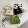 Designer- modische Frauen Bag Fashion Crossbody Taschen Französische Achselweitertasche Solid Farbe Leder Vintage Handtasche Ladies Purs202o