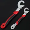 ZK50 Drop Ship Universal Wrench Justerbar Grip Multi-Function 2st Wrench 9-32mm Ratchet Spanner Hand Tools Stock i US248U