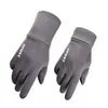 Kış Erkek Kadın Eldivenleri Sıcak dokunmatik ekran rüzgar geçirmez anti-kayma eldivenleri erkekler için açık hava sporları termo eller