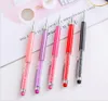 Crystal Ballpoint Pen Rotera Multicolor Fashion Metal Pen Creative School Office Stationery Skriva Tillbehör Sign Pennor Business Gifts WMQ192