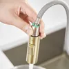 FLG Touch Control Kitchen Faucets Smart Sensor Kitchen Tap Brushed Gold Stainless Steel Touch Faucet Pull Down Sink Mixer Taps T206664191