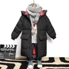 -30度2020子供冬のジャケットの赤ちゃん女の子服パーカー子供暖かいアウターフード付きコートスノースーツオーバーコートボーイ服LJ201125
