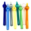 Mini collecteur de nectar coloré 6 pouces, Tube droit en verre, accessoires pour fumer, pointes en verre pour Dab