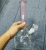 bongos de vidro Bong dab rig narguilé grande copo branco preto cachimbo de água base inebriante Phoenix com coletor de gelo