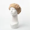 Bérets 100% laine Vintage chaud hiver femmes béret artiste français bonnet chapeau pour hommes printemps et automne chapeaux grande taille 58-60cm1