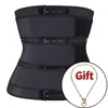 Mukatu Waist Trainer Body Shaper Plus Size Wasit Trainer Womens Belly Control Sweat Belt Cinta Modeladora Avfallstränare 201222