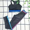 Sexy Womens pink one-piece Swimwear with white letter Swimsuit black white Beach Halter Ladies Gym Set Bathing Suit