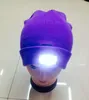 5 LED lights Beanies Hat Winter Hands Warm Angling Hunting Camping Running Caps 14 Colors Dhl Free HHA2183