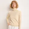maglione da donna in cashmere a collo alto con fondo a camicia maglione a maniche lunghe maglione da donna autunno e inverno 201223