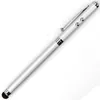 4 in 1 metalen balpen multifunctionele LED Laser Light Pennen Stylus Lesing Pen