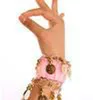 Charm Armband Belly Dance Anklet Kostym Armband ARKLE Manschettmynt Vackra Armband Belly Dance Armband Belly Dance Accessory 2021