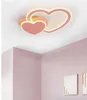 Amor macarons teto do quarto simples lâmpada moderno teto levou luz menino e menina quarto casamento iluminação lâmpadas personalidade criativa