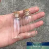 27 * 58 * 12.5mm 20ml glasflaskor med kork Små transparenta mini tomma glasflaskor JARS 100PCS / LOT