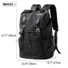 Nouvelle mode sac à dos pour hommes sac d'école sacs de voyage pour hommes grande capacité voyage étanche 14 15.6 pouces sac à dos pour ordinateur portable